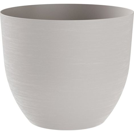 Hgjgyyuy Ökologischer runder Vase Weiß 38 cm Durchmesser