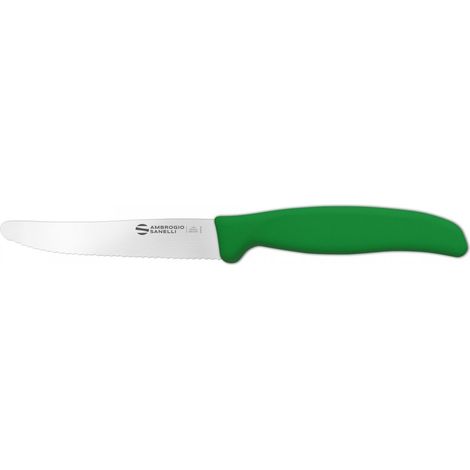 Pikutek Wellenschliffmesser Ambrogio Sanelli Supra 11cm Grün