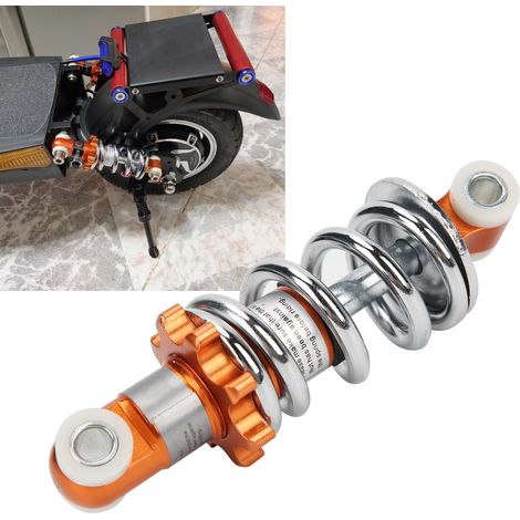 Amortisseur moto ressort 400lb pour scooter mini avec écartement de trous 125mm (1/5)
