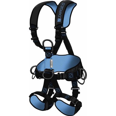 Zarges Fall Protection Auffanggurt Suprax mit Polsterungen und zahlreichen Features für maximale Sicherheit für seilunterstützte Arbeiten Größe 3XL