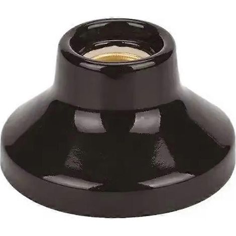 Support de lampe en céramique à monter soi-même, douille E27 en porcelaine, facile à installer, support de lampe LED pour chambre. (1/5)