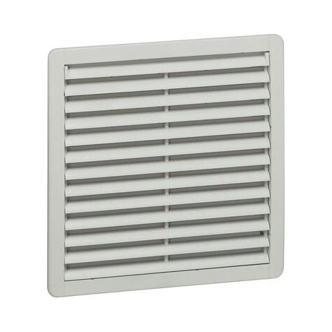 Ouïe d'aération plastique avec filtre G3 IP54 - RAL7035 - 150x150mm - 034834 - LEGRAND