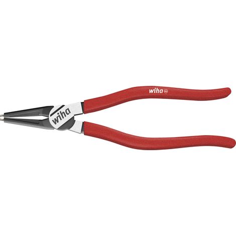 Wiha Pinza per anelli di sicurezza Classic con MagicTips® Per anelli interni (fori) di forma diritta J 1, 140 mm (34689)