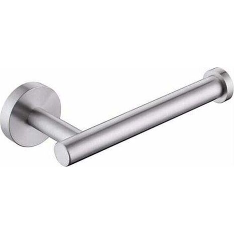 Toilettenpapierhalter, Wand-Toilettenpapierspender, Toilettenpapierhalter zum Einschrauben, gebürsteter Edelstahl