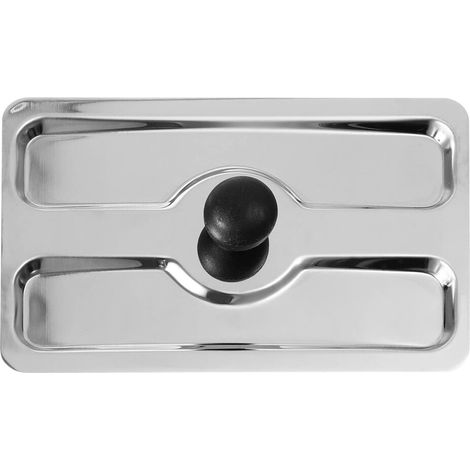 Toasterdeckel aus Edelstahl