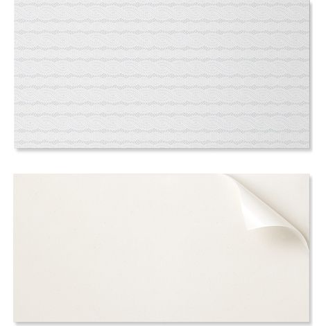 Baldosas decorativas de vinilo autoadhesivas con dise帽o de ondas r铆tmicas, 10x40x20 cm.