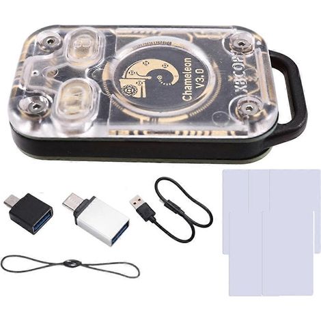 Lecteur de cartes simulateur de puce RFID V3.0 + copieur de cartes à puce d'identification 5XUID 125 kHz/13,56 MHz NFC (1/5)