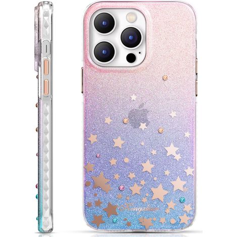 Kingxbar Heart Star Series iPhone 14 Plus Hülle mit Sternzeichen-Motiv (1/5)