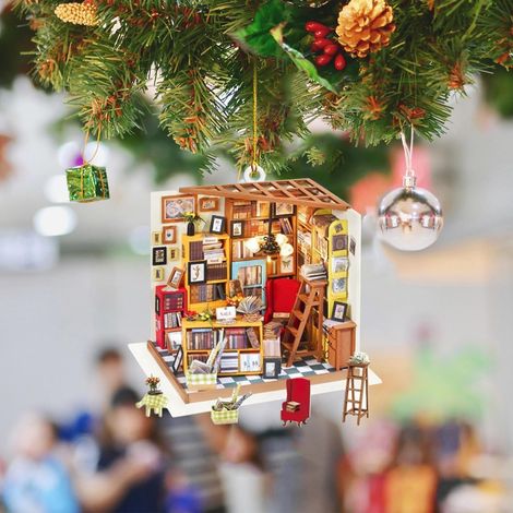Guirlande De Décoration De Noël - Crochets Pour Ornements - En Acrylique - Multicolore - Pour Porte Et Intérieur - 1 Pièce (1/3)