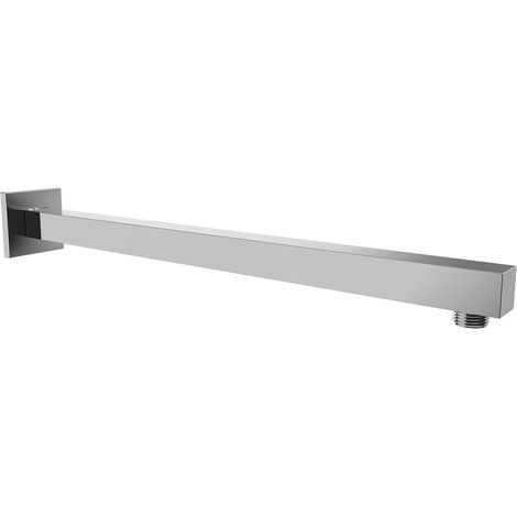 LAUFEN Bras de douche mural, L=420mm, rosace carrée, 1/2\", (1/3)