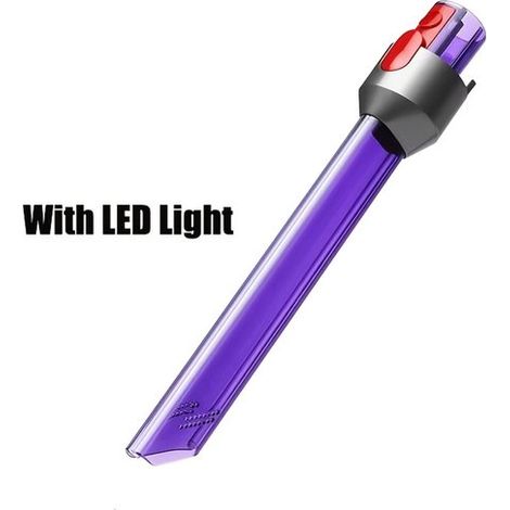 Tubo LED per bocchetta a lancia per fessure, adatto per aspirapolvere, compatibile con gli aspirapolvere Dyson V7 V8 V10 V11 V15 (pezzo di ricambio). (1/5)