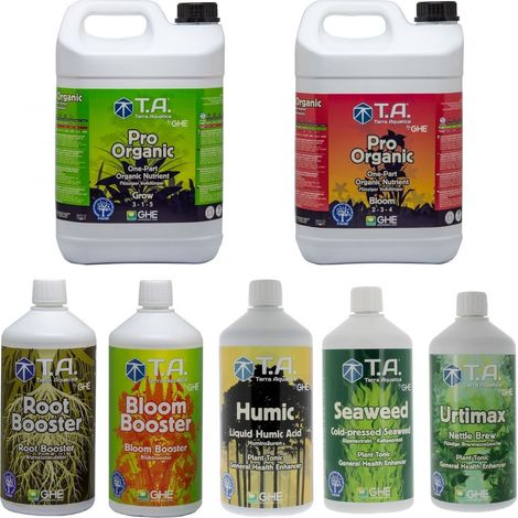 Pack engrais Pro Organic 5 litres - Terra Aquatica