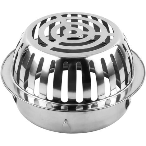 125 mm pour gouttières - - - protection contre les lames de gouttières - Grilles anti - lames en acier inoxydable pour gouttières - protection contre les obstructions