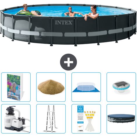Intex Piscine Ultra XTR Ronde - 610x122 cm - 9-pièces  S578