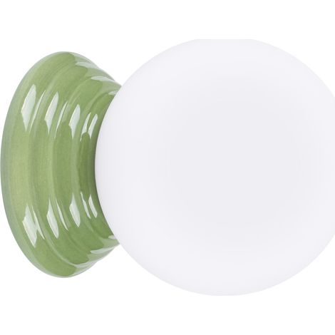 Wandleuchte Zori olivgrün 1xG9 12cm Glas Sollux (1/5)