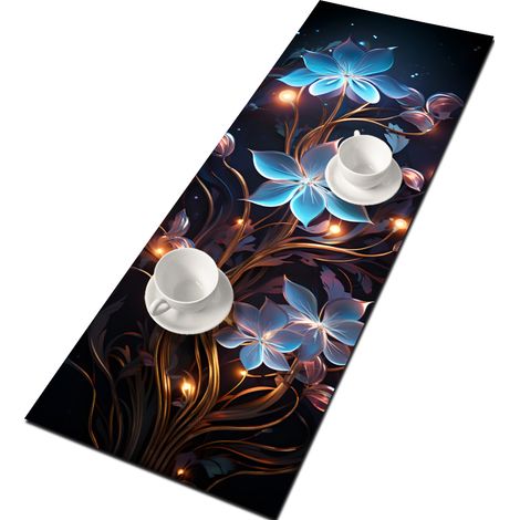 Tischläufer Leia 115 x 40 cm – umweltfreundlicher Filz, Tischschutz, dekoratives Muster, Bertoni (1/4)