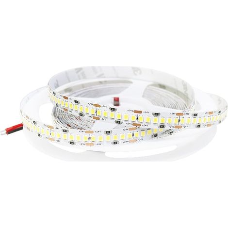 IluminaShop - Tira de LED 90W 24V DC SMD2835 240LED/m 18W/m IP20 (5 metros) Blanco Calido 2700K (1/3)