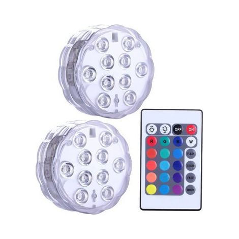 2 projecteurs de piscine, éclairage LED submersible-AquaForge