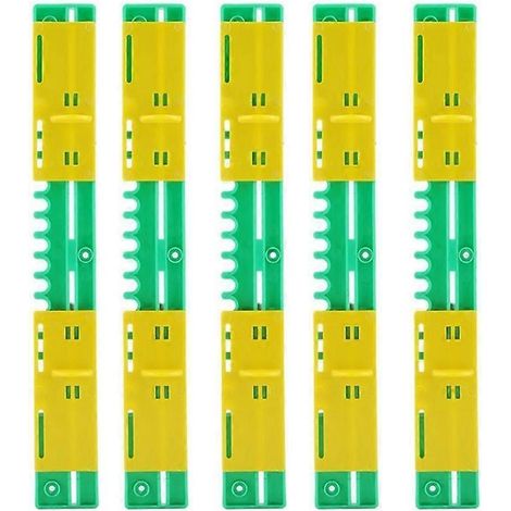 Lot de 5 grilles d'aération pour nid de ruche, porte anti-fugue pour abeilles, outils d'apiculture - A (1/5)