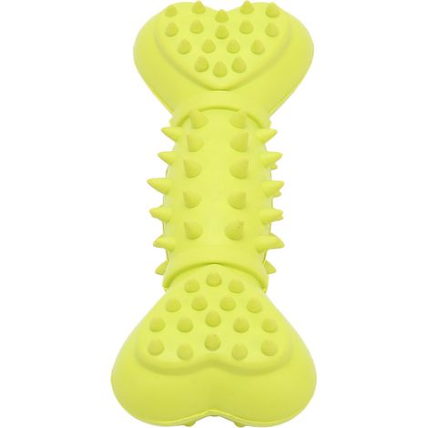 Jouet à mâcher pour chien, en caoutchouc résistant aux morsures, pour le nettoyage des dents et le massage des gencives. Jouet indestructible pour chiots et chiens. (1/5)