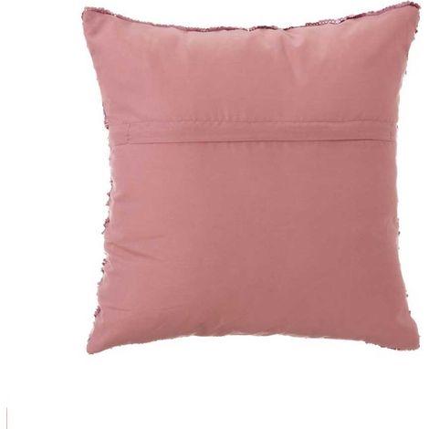 Cuscino Paillettes Federa Effetto Sirena Doppio Colore Rosa Gold 40x40cm Divano (1/5)