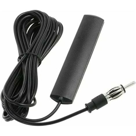 Antena de radio universal para coche y camión, antena de radio AM FM ANT-309 con montaje oculto, cable adhesivo para parabrisas de 85-112 MHZ, 5 m, para coche y barco (1/5)
