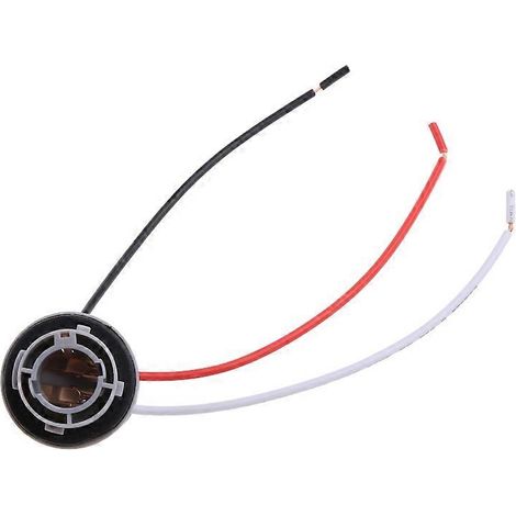 Douille d'ampoule automobile 1157 BAY15D, support de lampe P21/5W, adaptateur de base (1/5)