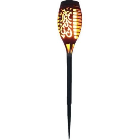 12-LED-Solarlampe, 54 cm, für den Außenbereich, mit flackerndem Licht (1/4)