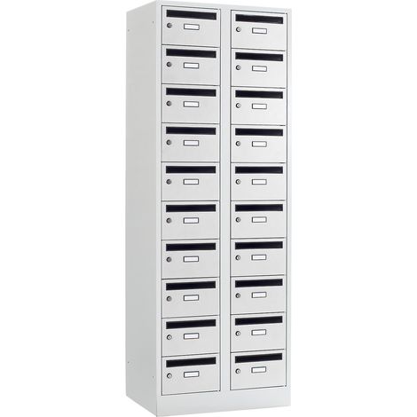 Wolf, Armoire de distribution du courrier, 20 compartiments,