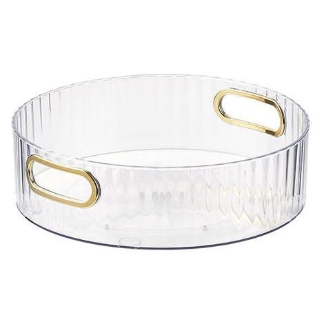 royaluxe - Plateau de rangement simple multifonctionnel créatif pour la maison, petite taille 227.8 cm, blanc transparent