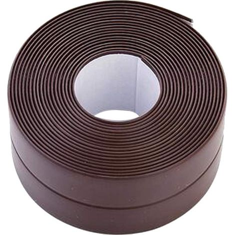 Bande de bande de cachetage de PVC preuve de la moisissure impermable auto-adhsive anti-bruit et anti-insectes pour la chambre coucher cuisine et salle de bains 3.2m 3.8cm(caf).