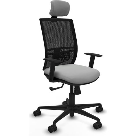 Chaise piqueras y crespo Yunquera noir cuir synthétique (1/2)