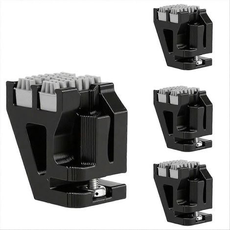 Doppelkopf-Silikonbürste (4 Stück) für Bambu-Lab X1 X1C X1E P1P P1S Düsenreiniger, reinigt Messing und härtet (1/5)