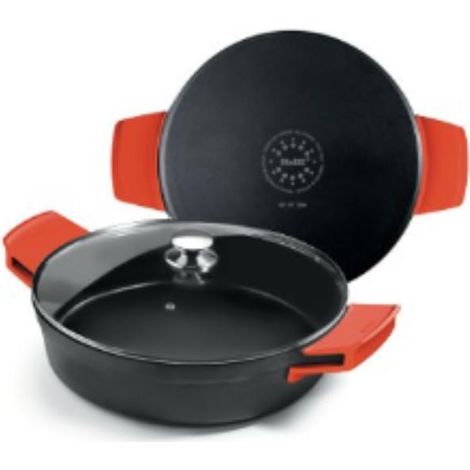 FPLUS guisera c/tapa excellent titanio 28 cms , Guisera con tapa Excellent Titanio. Batería de cocina de última generación, debido a la eficiencia energética que se obtiene con sus