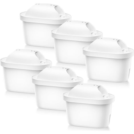 Filtre à eau pour bouilloire Compatible Avec Brita Maxtra+, Maxtra Plus, Mavea, Anna Duomax, 6 pièces (1/4)