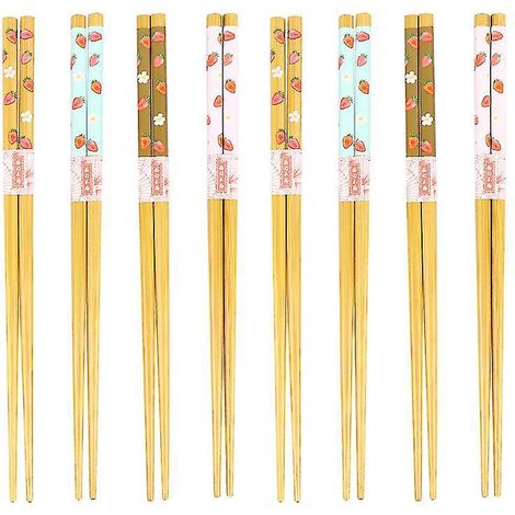 8 Paar hitzebeständige Essstäbchen (1/3)
