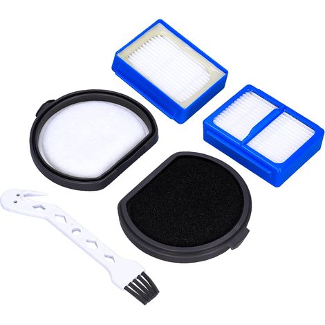 Ersatzfilter-Set kompatibel mit Electrolux Pure Q9, QX9140, QX9-1-ANIS, 2x Vormotorfilter, 2x Hygiene, Bürste (1/5)
