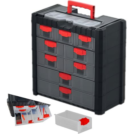 Kistenberg Werkzeugkiste MULTICASE CARGO KMC501 Organizer Wandmontage möglich (1/5)