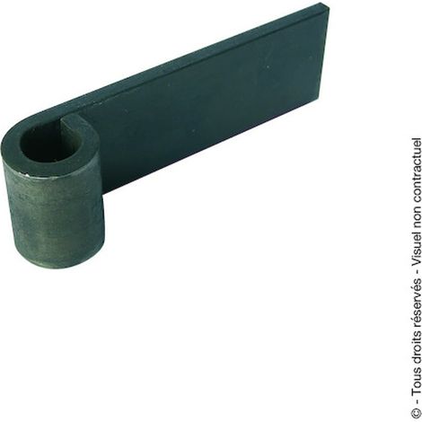 Nœud à souder T4 acier brut diamètre 20 mm section 50 x 8 mm longueur 53 mm - TORBEL INDUSTRIE