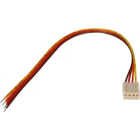 Connecteur Avec Cable - 4 Contacts - 20 Cm - Nylon 66 - Pour Applications Electriques (1/3)