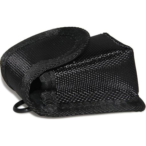 Étui de transport pour oxymètre de pouls, pochette en nylon résistante, housse portable avec fermeture éclair, sac de rangement pratique pour appareil médical, protection durable au quotidien. (1/2)
