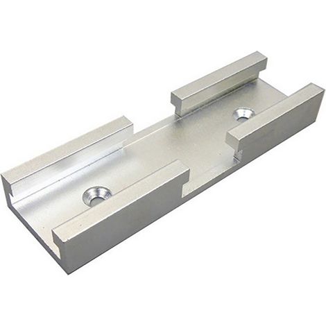 Kit de connecteurs pour rails en T, gabarit de rail d'onglet, connecteur à fente pour le travail du bois (1/5)