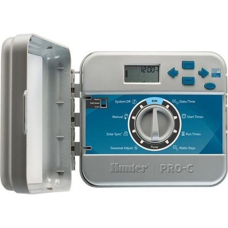 HUNTER PRO C INDOOR BEWASSERUNGSSTEUERUNG 4 STATIONEN MODULAR  EXCLUSIVES ANGEBOT