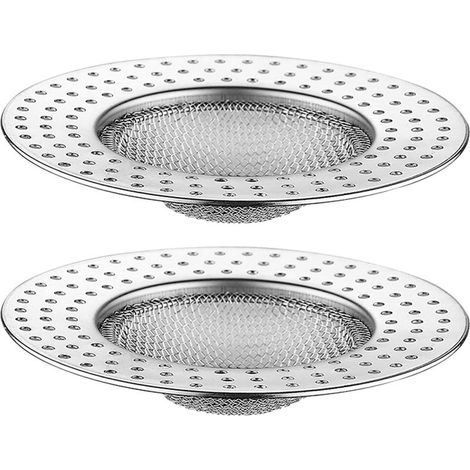 Crépine d'évier, crépine d'évier en acier inoxydable pour éviers de cuisine, crépine d'évier pour prévenir les blocages, bonde de cuisine (Style : Style 2) (1/5)