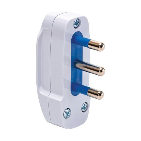 SPINA MOBILE RIBASSATA AIGOSTAR - BIANCO 2P+T 16A- 12 pezzi