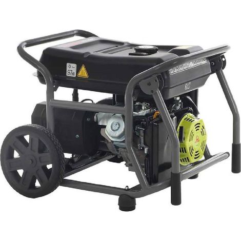 Generatore "WX 6200 ES" motore OHV monofase con funzionamento a benzina e avviamento a strappo ed elettrico 5800 W (1/4)