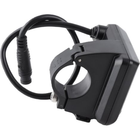 Compteur de vitesse LCD EN06 pour vélo électrique avec connecteur lumineux, câble étanche 6 broches, compatible 24 V, 36 V, 48 V et 60 V, pour guidon de 22,2 mm. (1/5)
