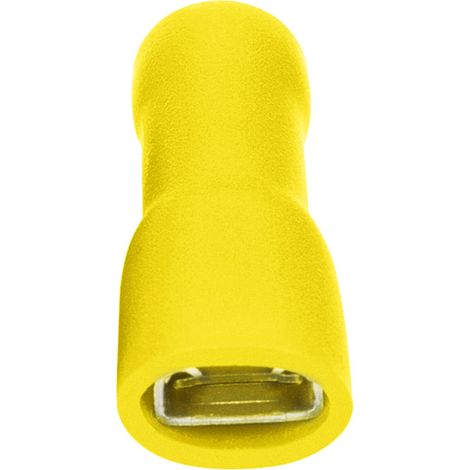 Vogt Verbindungstechnik 3947 Flachsteckhülse Steckbreite: 6.3 mm Steckdicke: 0.8 mm 180 ° Vollisoli (1/2)