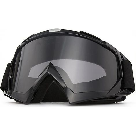lunettes De Moto De Qualit Suprieure - Anti-bue - Anti-uv - Avec Double Lentille - Rembourrage En Mousse - Pour Activits De Plein Air - Ski - Cycl (1/5)