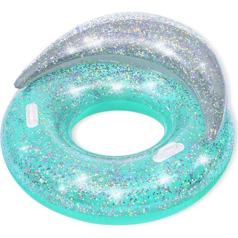 Poltrona ciambella gonfiabile galleggiante Glitter Dream BestWay 43509